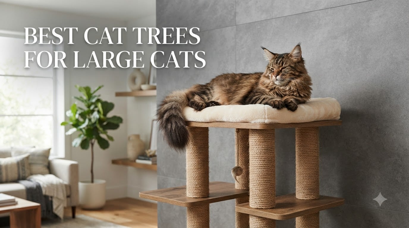 best cat trees for large cats