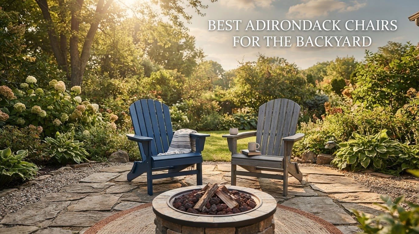 best adirondack chairs for the backyard