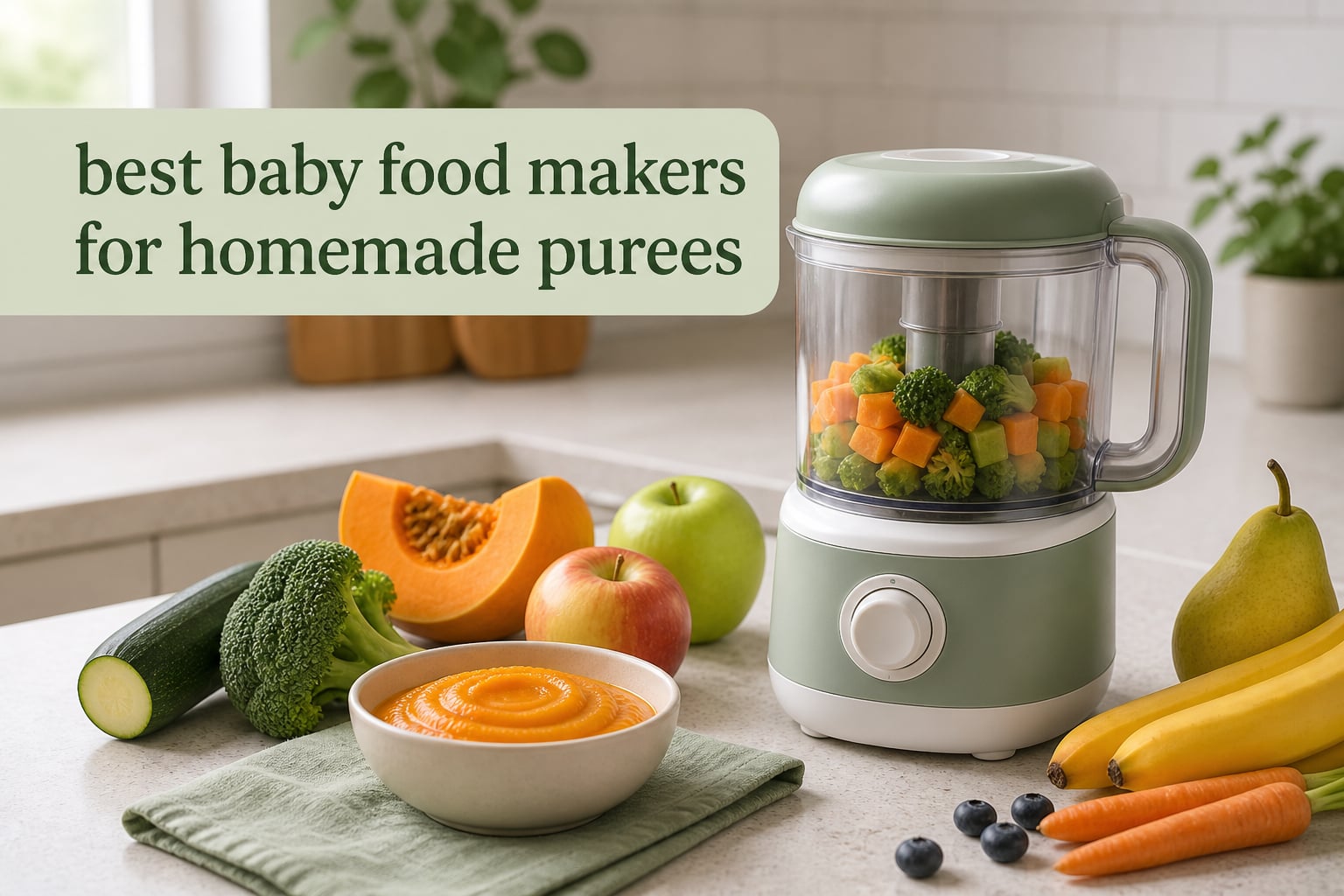 best baby food makers for homemade purees