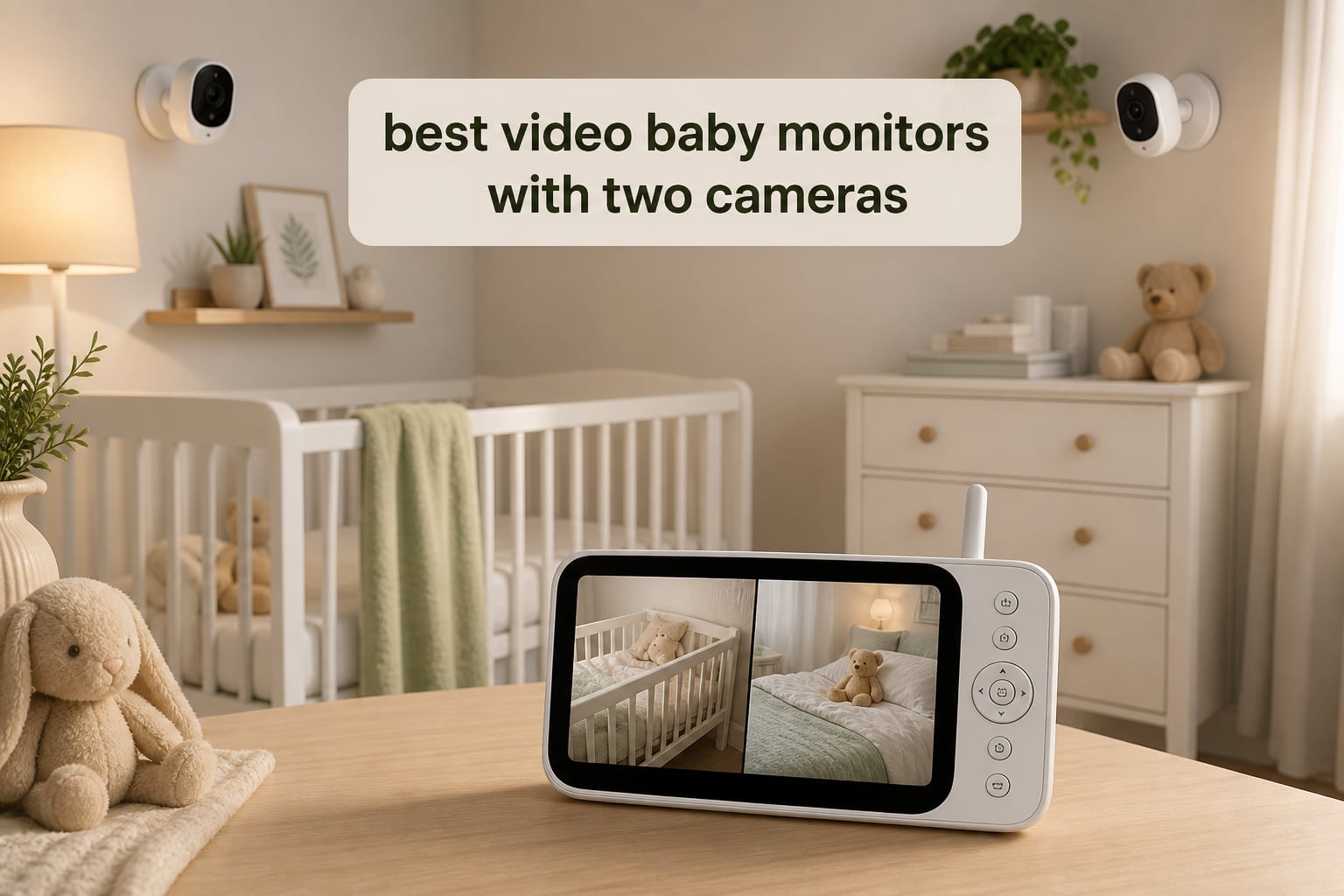 best video baby monitors with two cameras