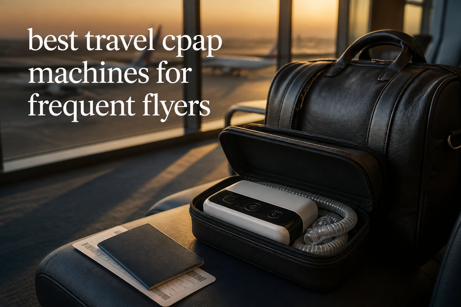best travel cpap machines for frequent flyers