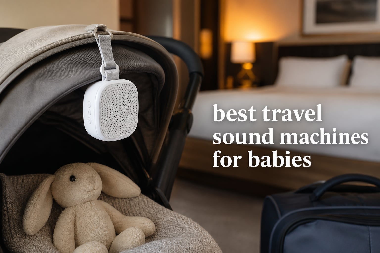 best travel sound machines for babies