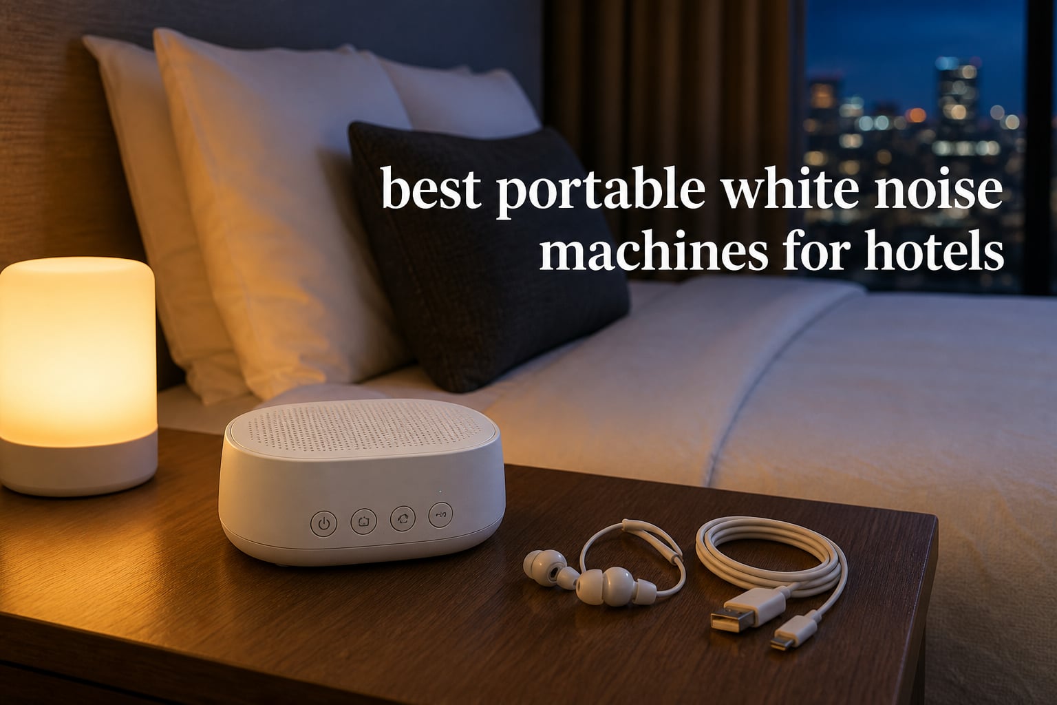best portable white noise machines for hotels