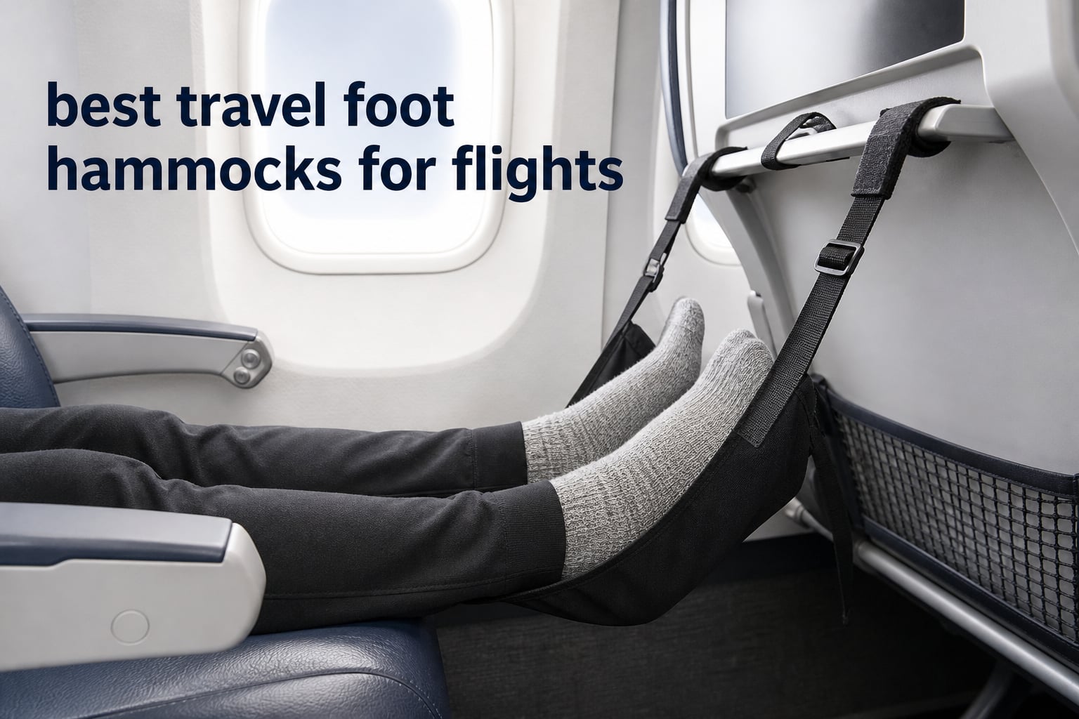 best travel foot hammocks for flights