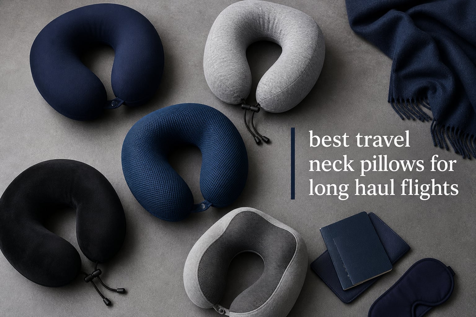 best travel neck pillows for long haul flights