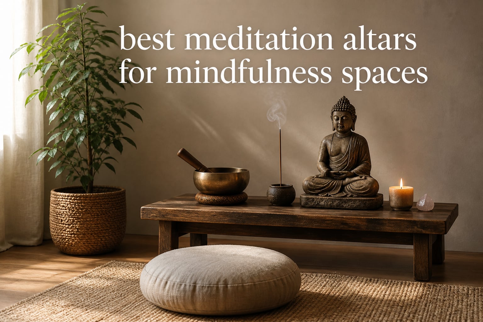 best meditation altars for mindfulness spaces