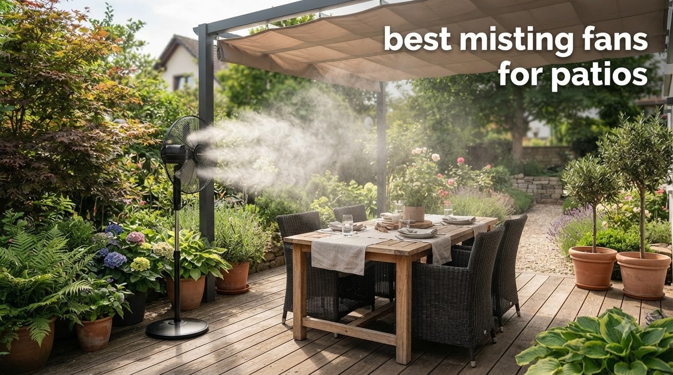 best misting fans for patios
