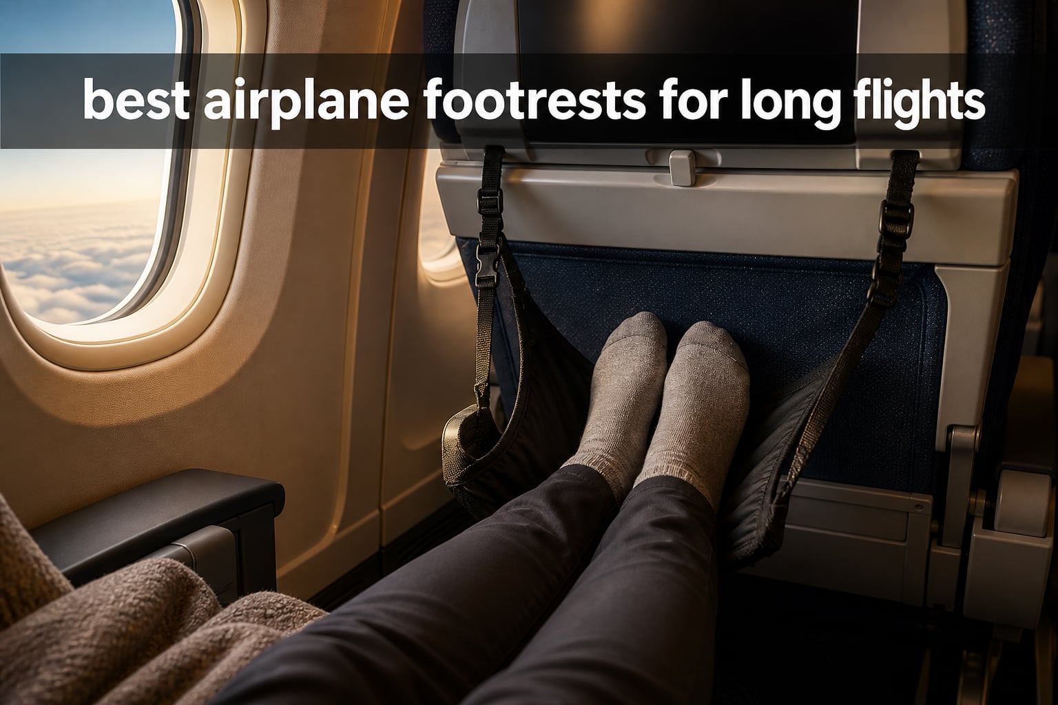 best airplane footrests for long flights