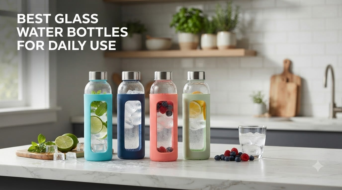 best glass water bottles for daily use