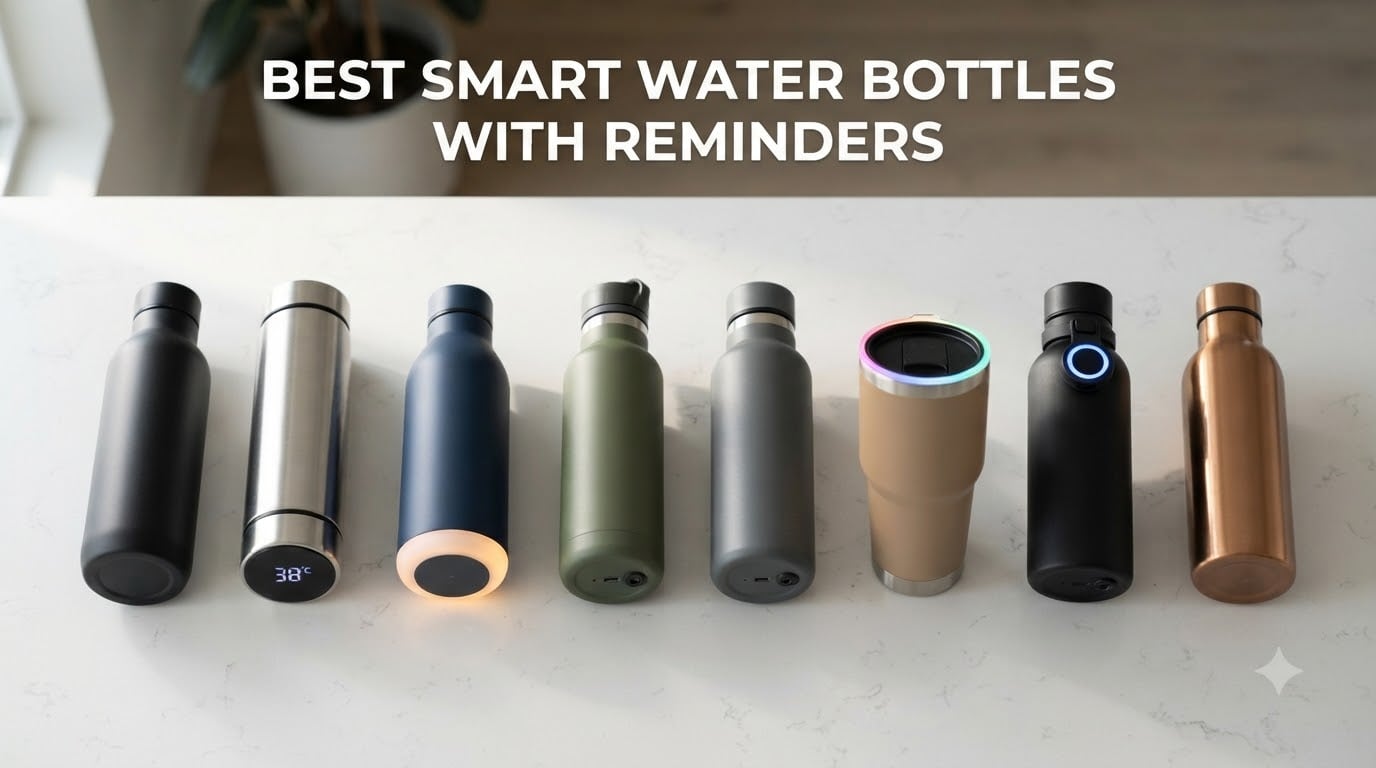 best smart water bottles with reminders