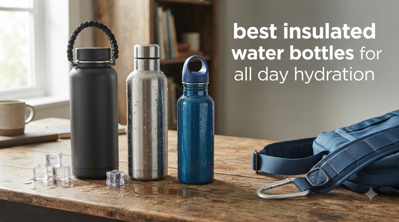 best insulated water bottles for all day hydration