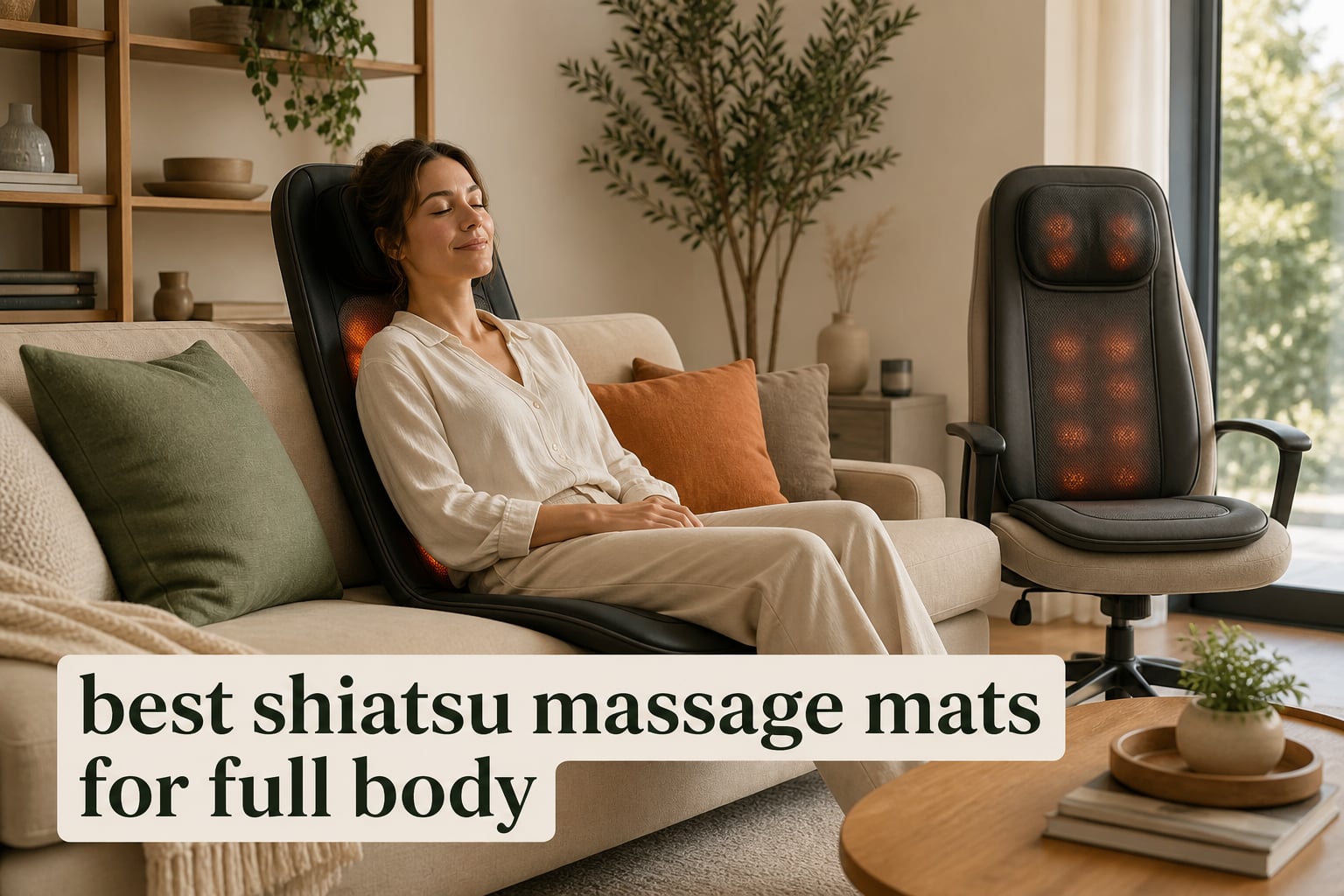 best shiatsu massage mats for full body