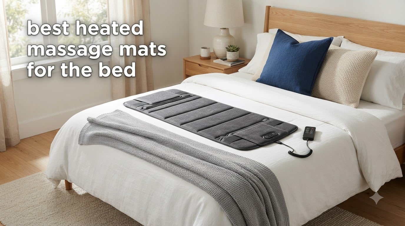 best heated massage mats for the bed