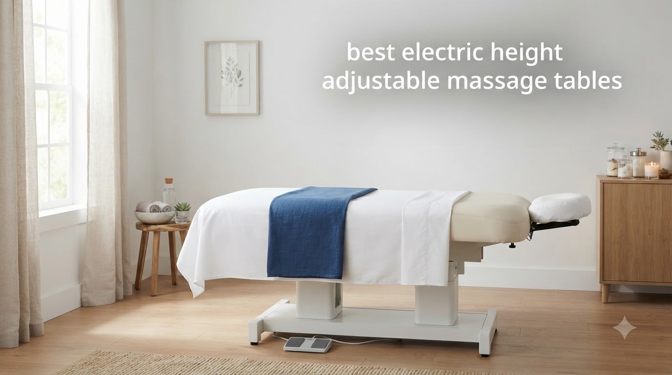 best electric height adjustable massage tables