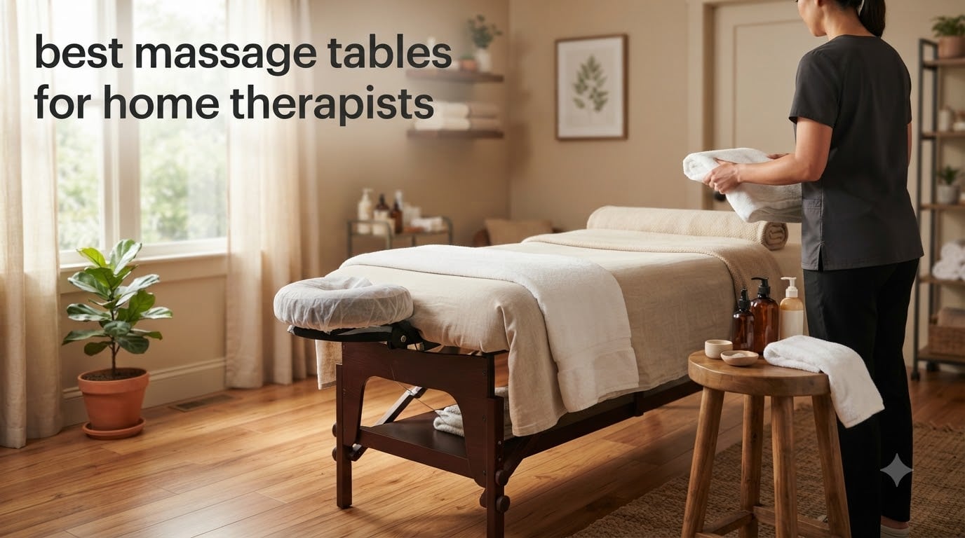 best massage tables for home therapists
