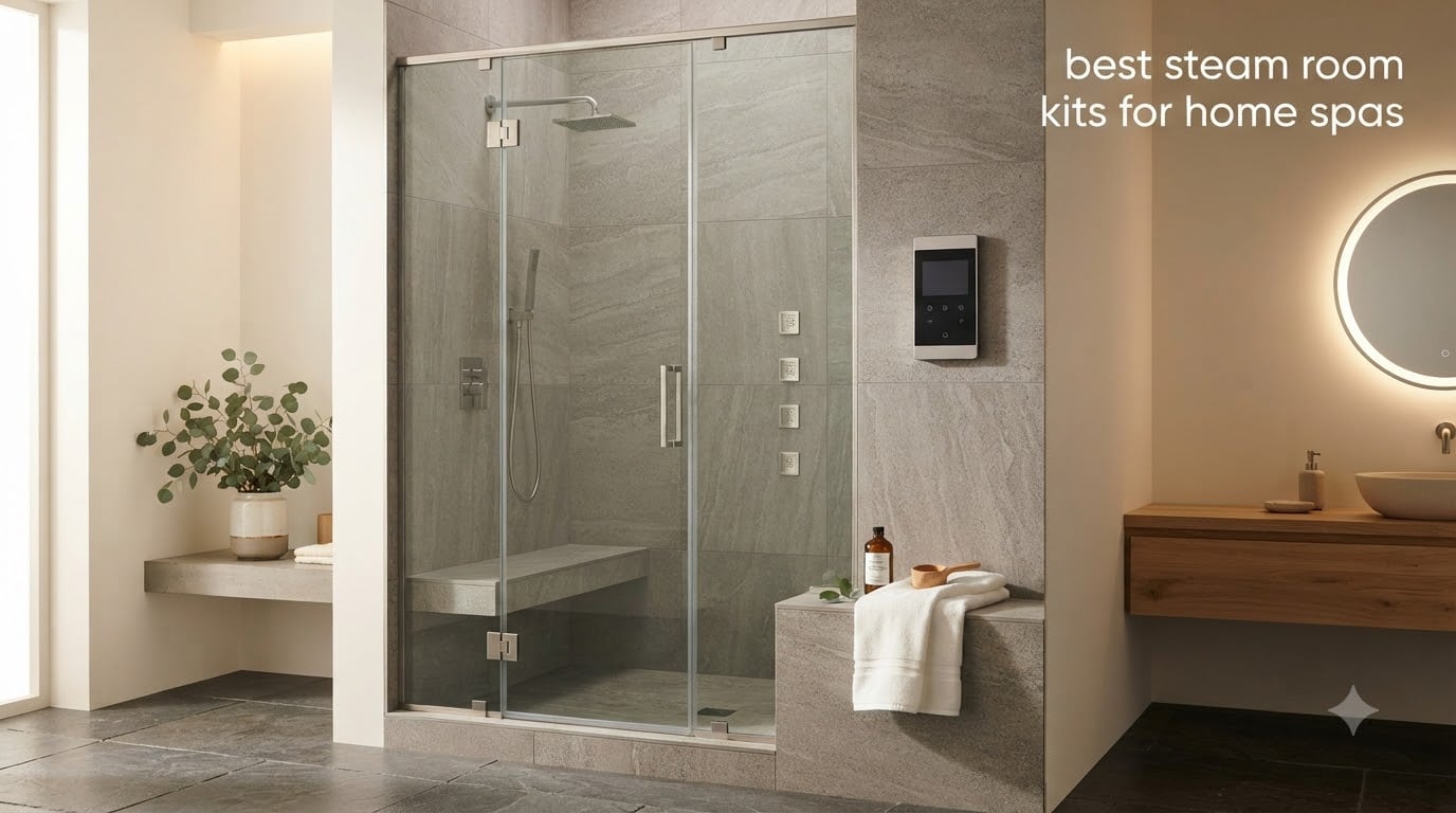 best steam room kits for home spas