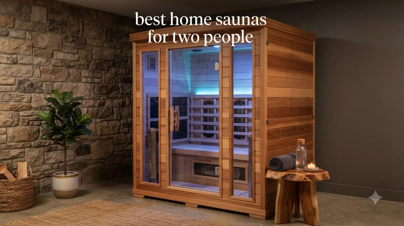 best home saunas for two people