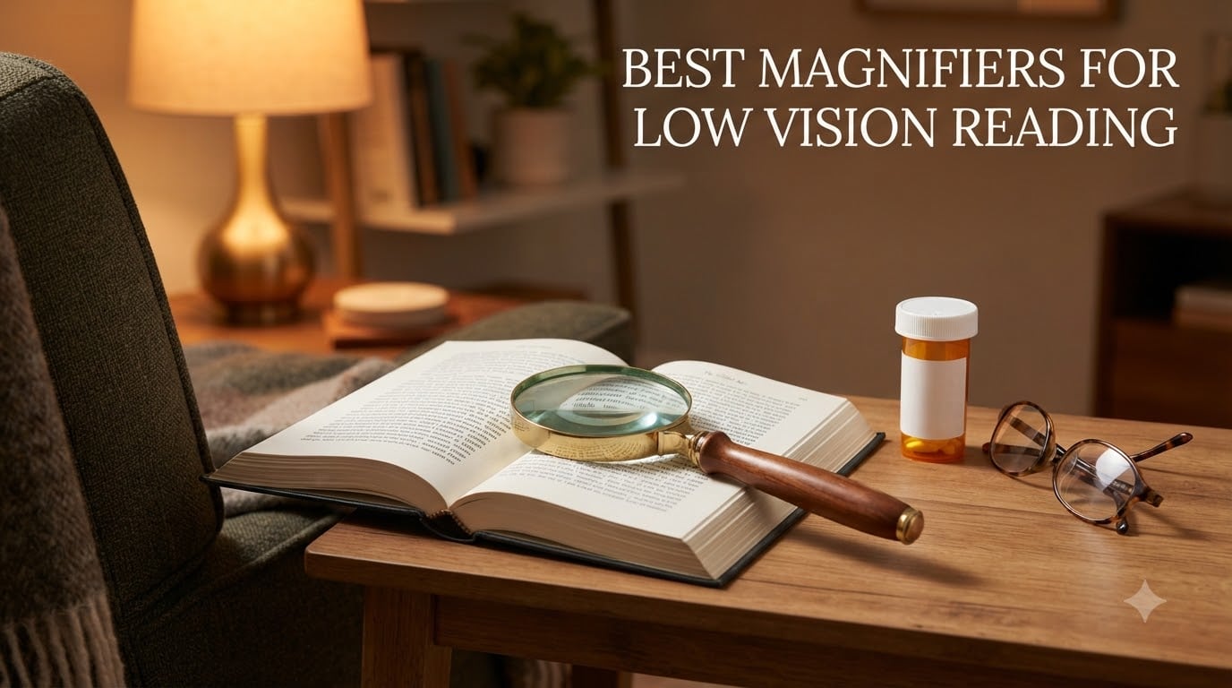 best magnifiers for low vision reading