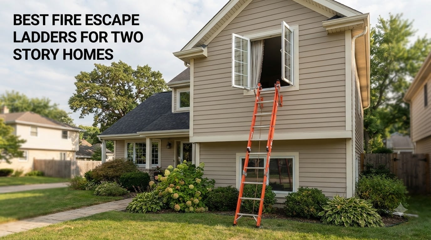 best fire escape ladders for two story homes