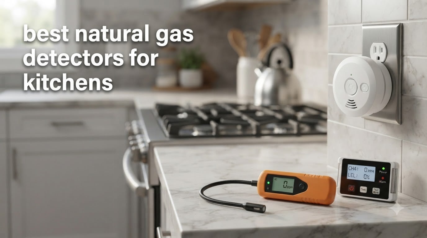 best natural gas detectors for kitchens