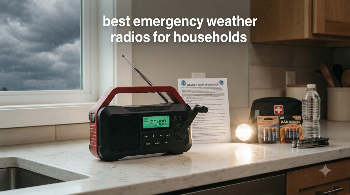 best emergency weather radios for households