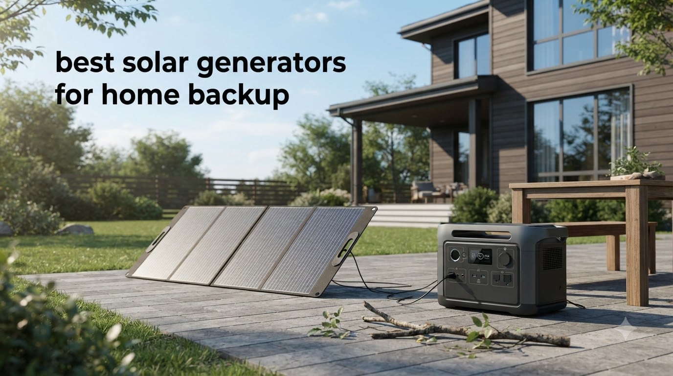 best solar generators for home backup