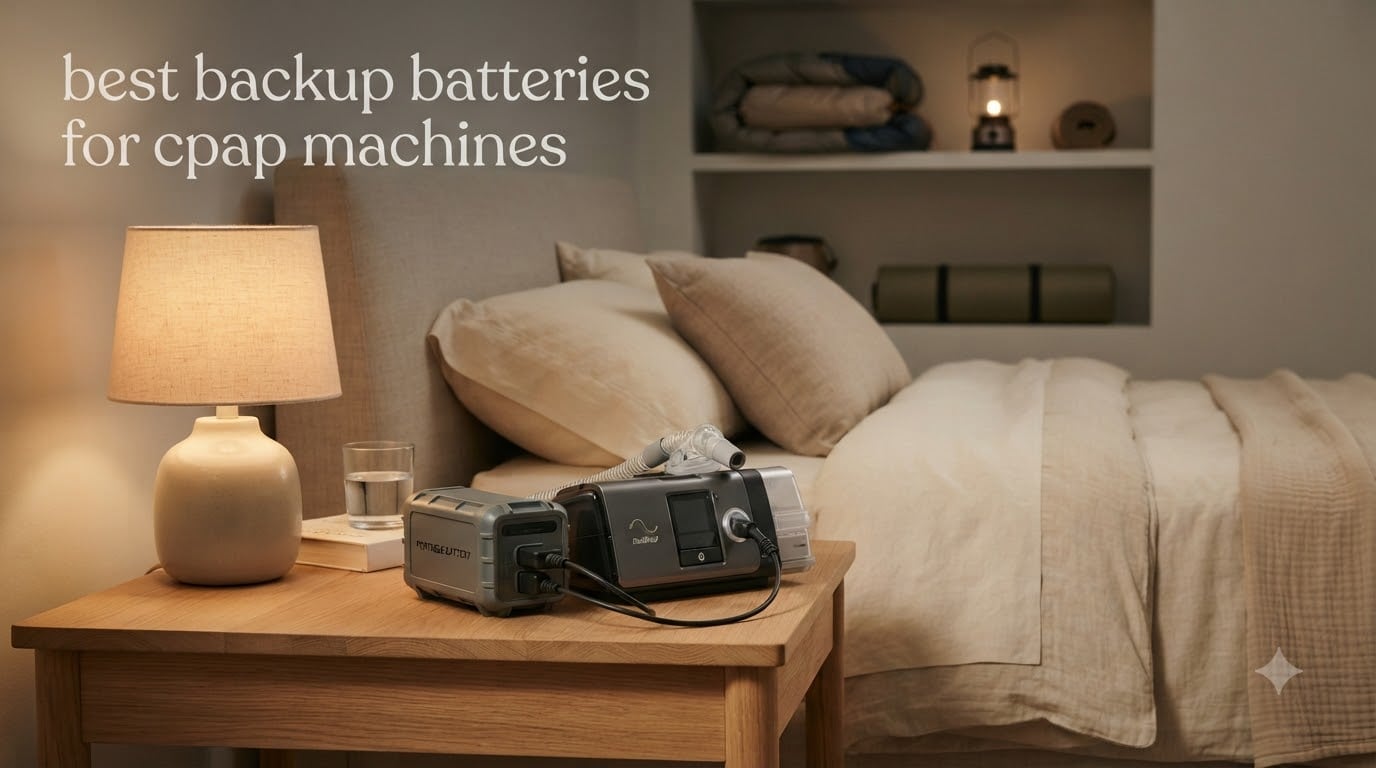 best backup batteries for cpap machines