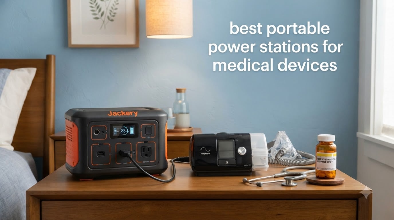 best portable power stations for medical devices