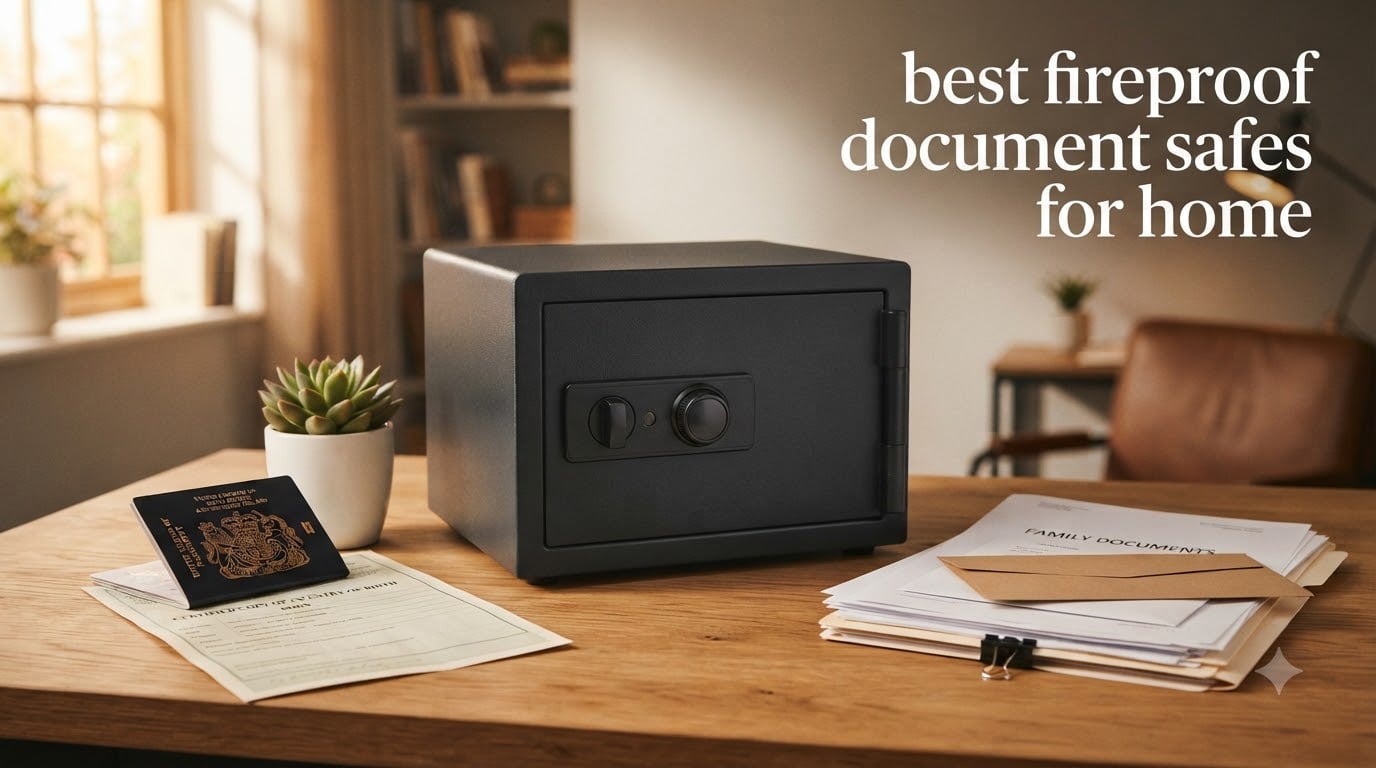 best fireproof document safes for home