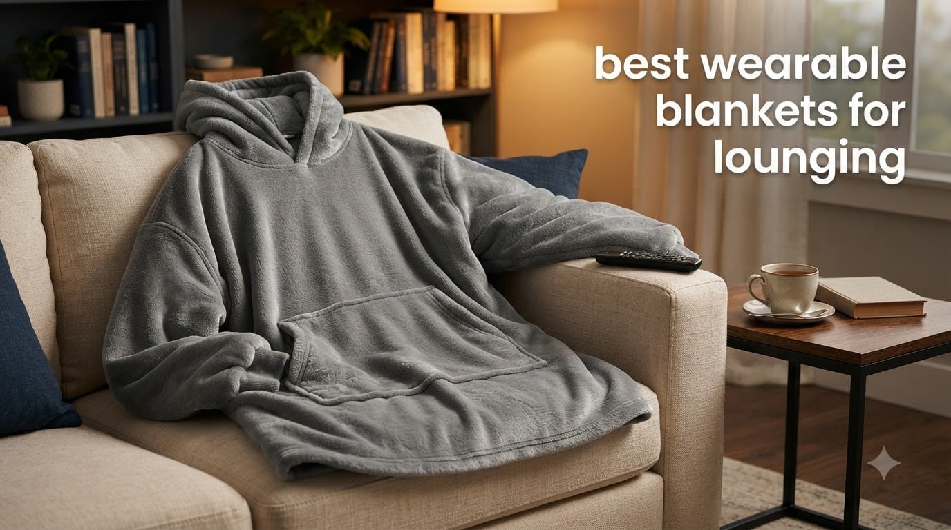 best wearable blankets for lounging
