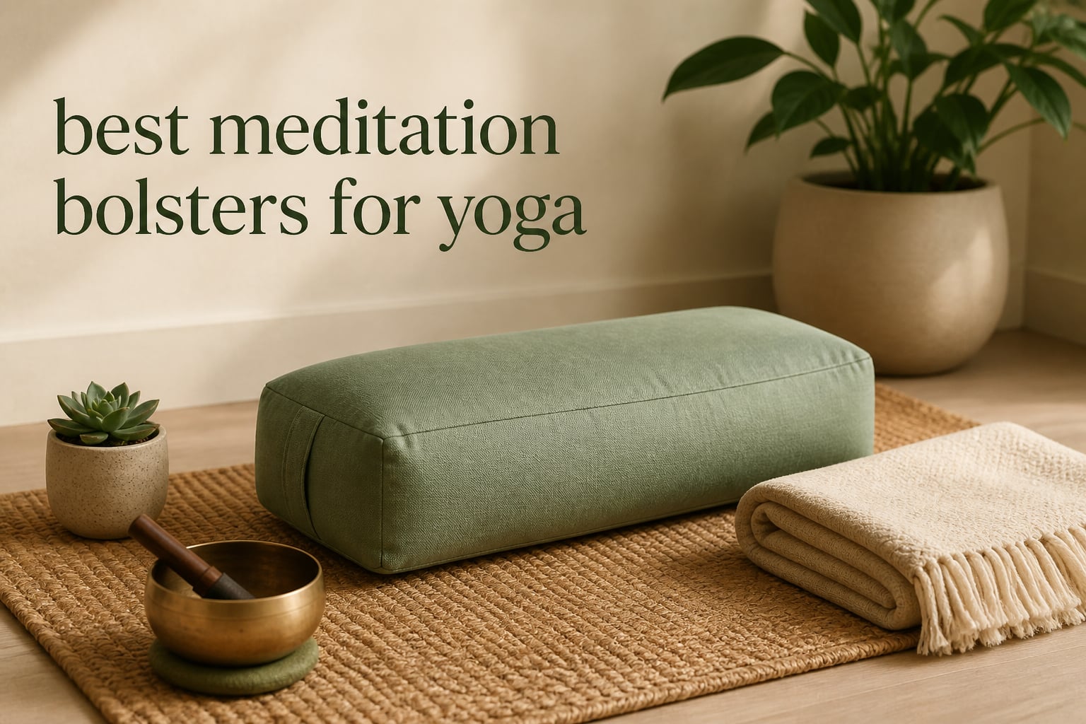 best meditation bolsters for yoga