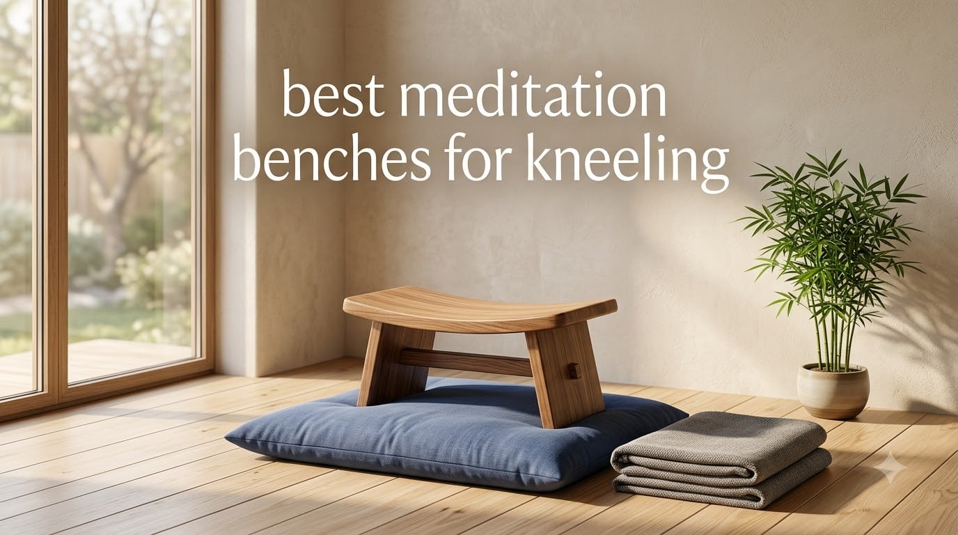 best meditation benches for kneeling