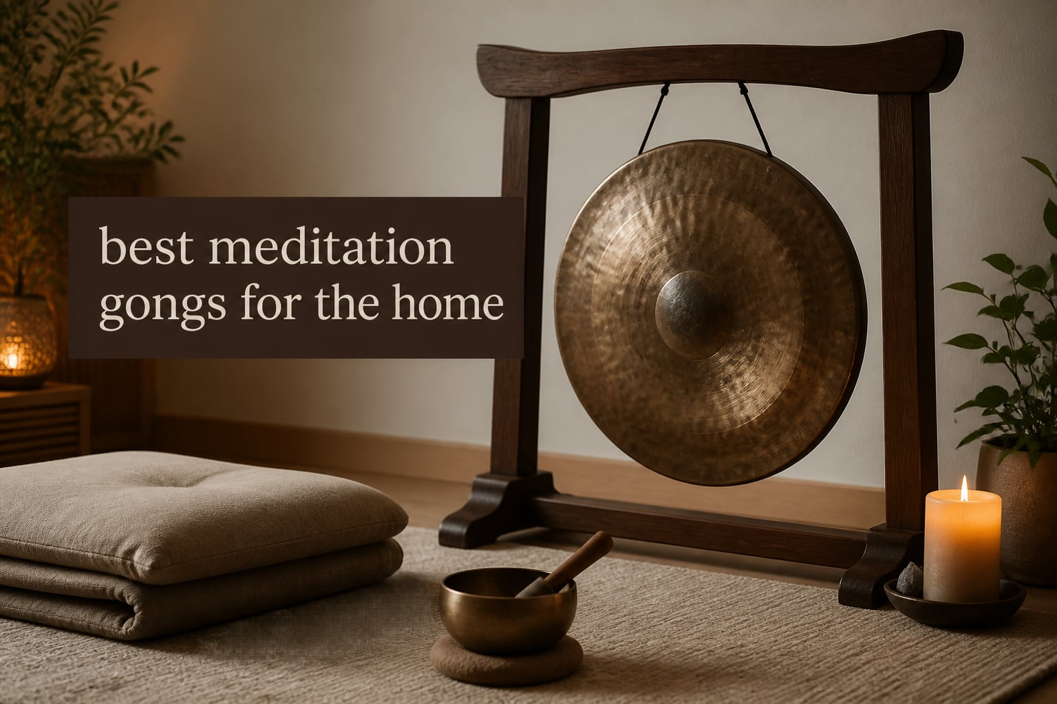best meditation gongs for the home