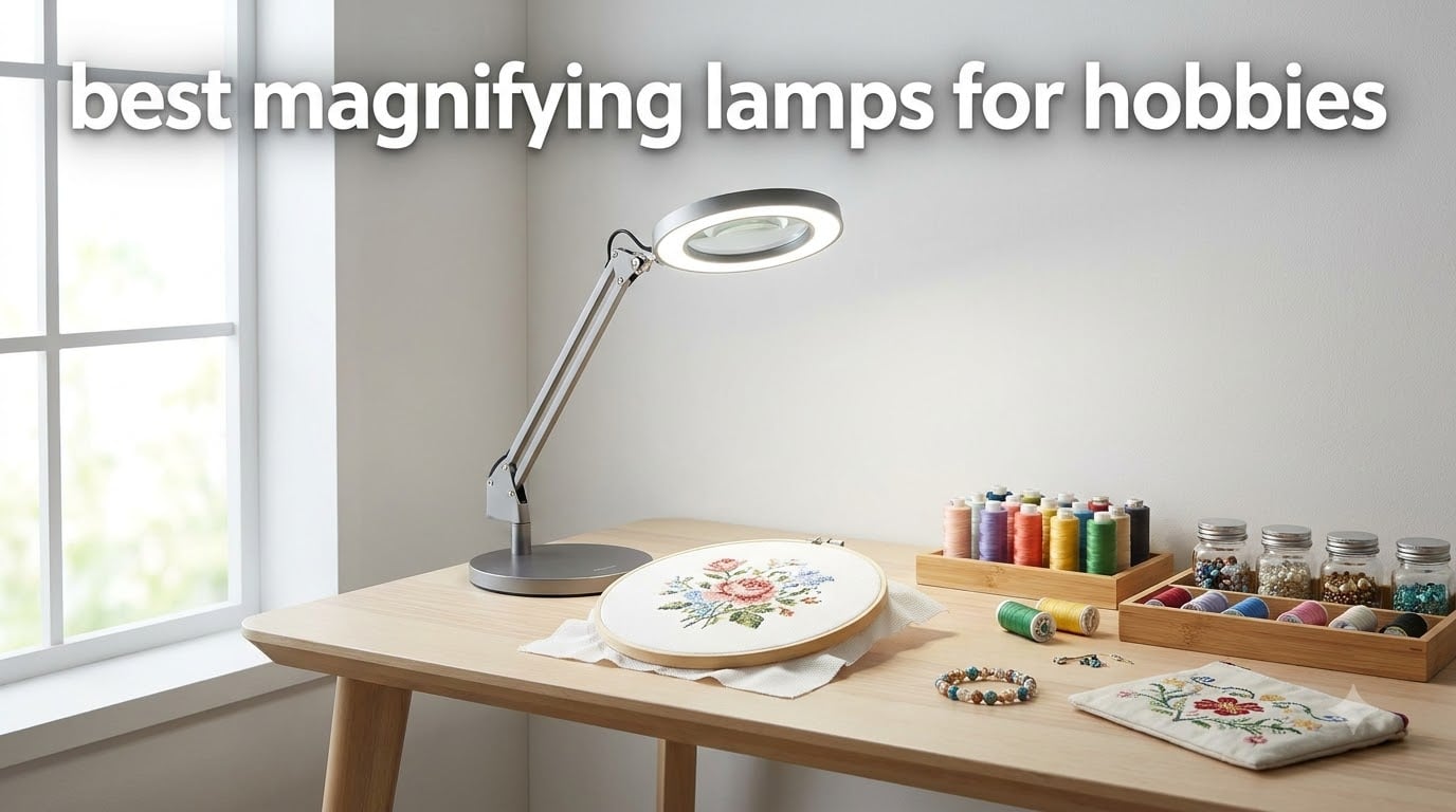 best magnifying lamps for hobbies