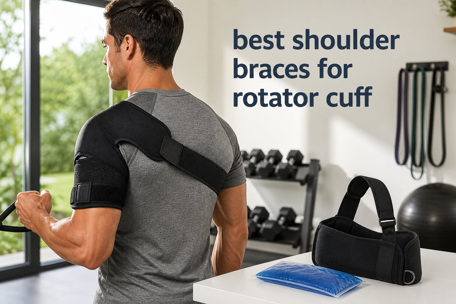 best shoulder braces for rotator cuff