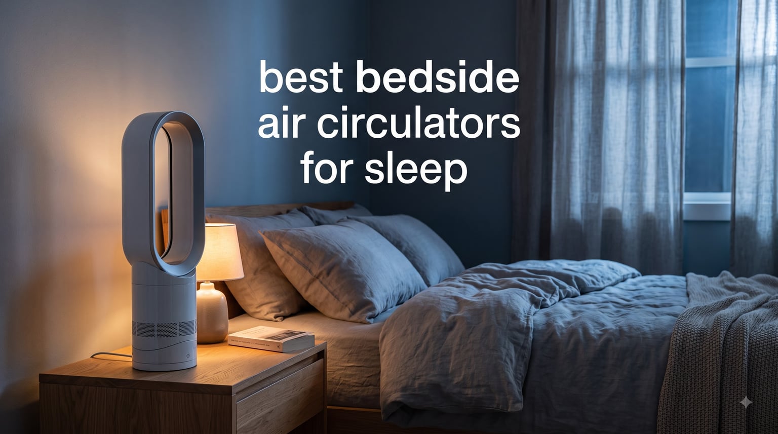 best bedside air circulators for sleep