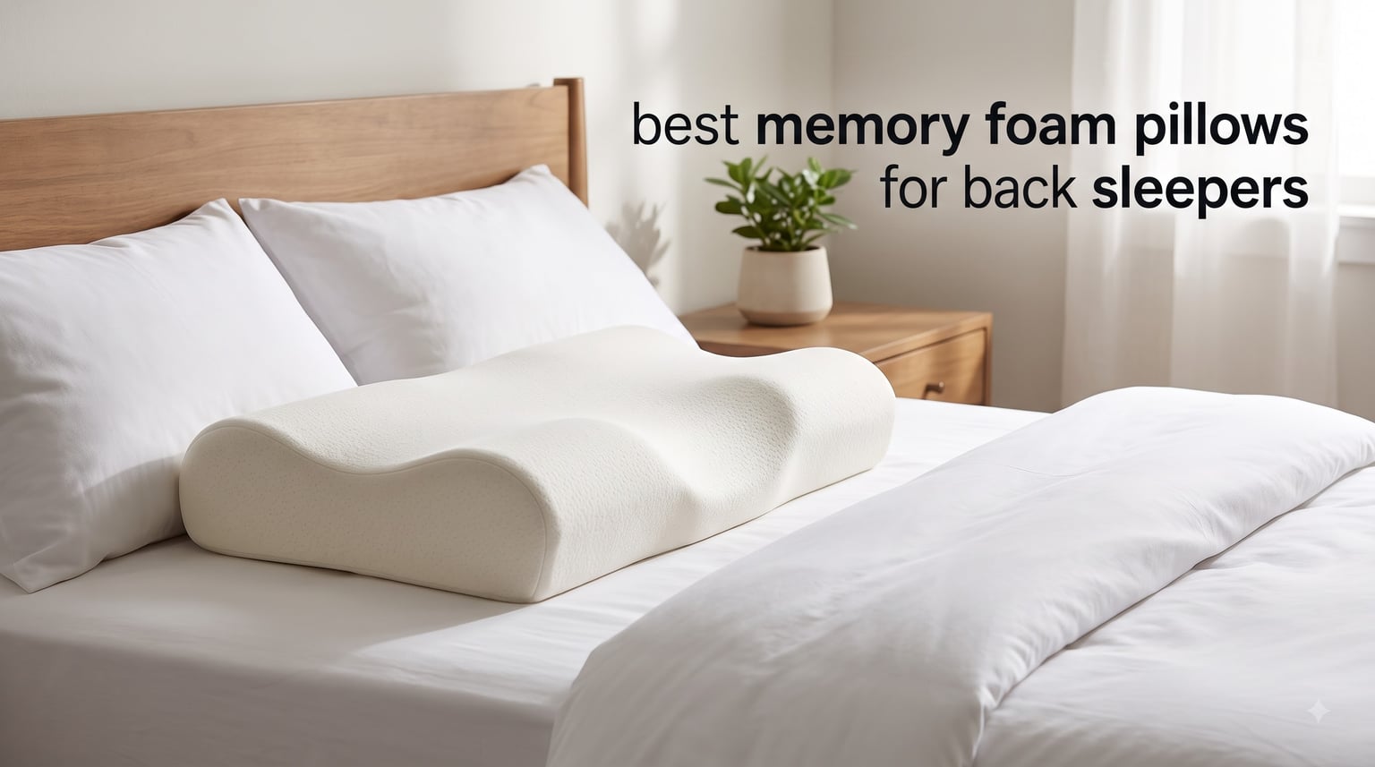 best memory foam pillows for back sleepers