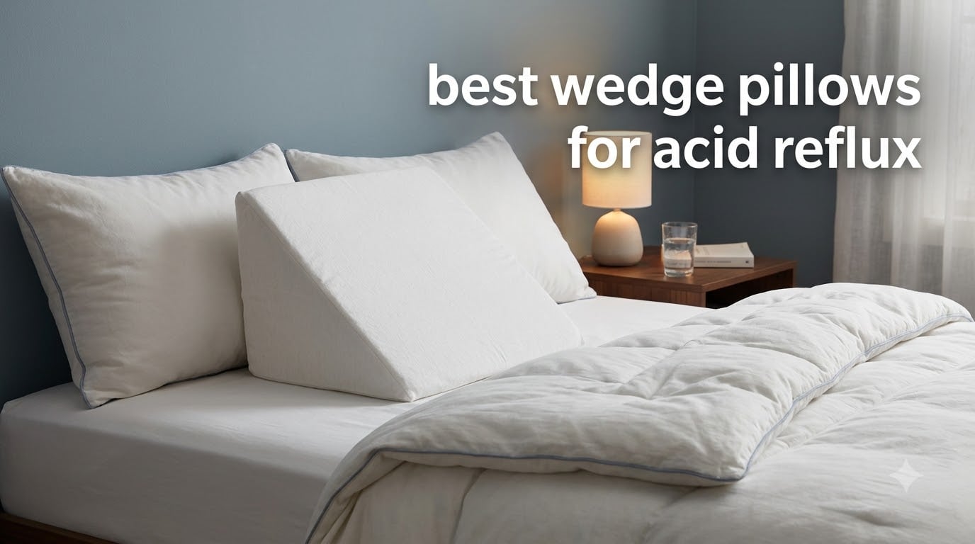 best wedge pillows for acid reflux