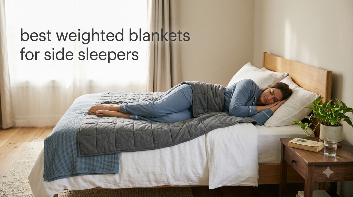 best weighted blankets for side sleepers