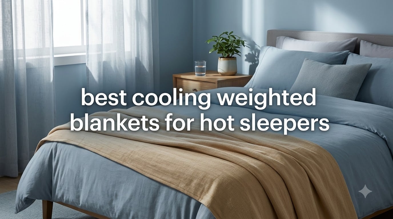 best cooling weighted blankets for hot sleepers