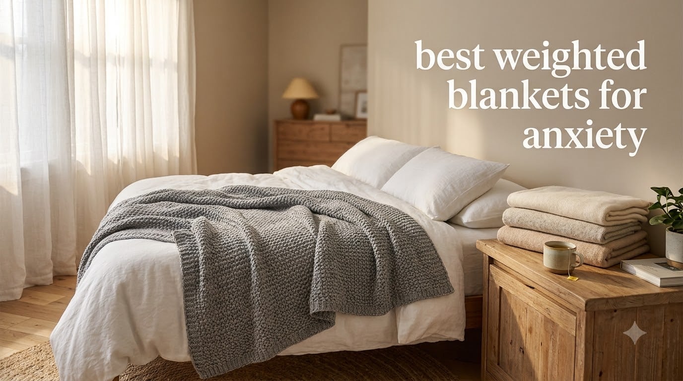 best weighted blankets for anxiety