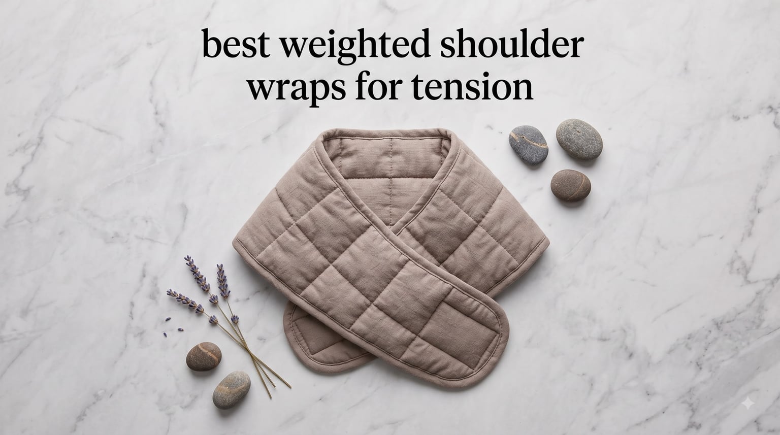 best weighted shoulder wraps for tension