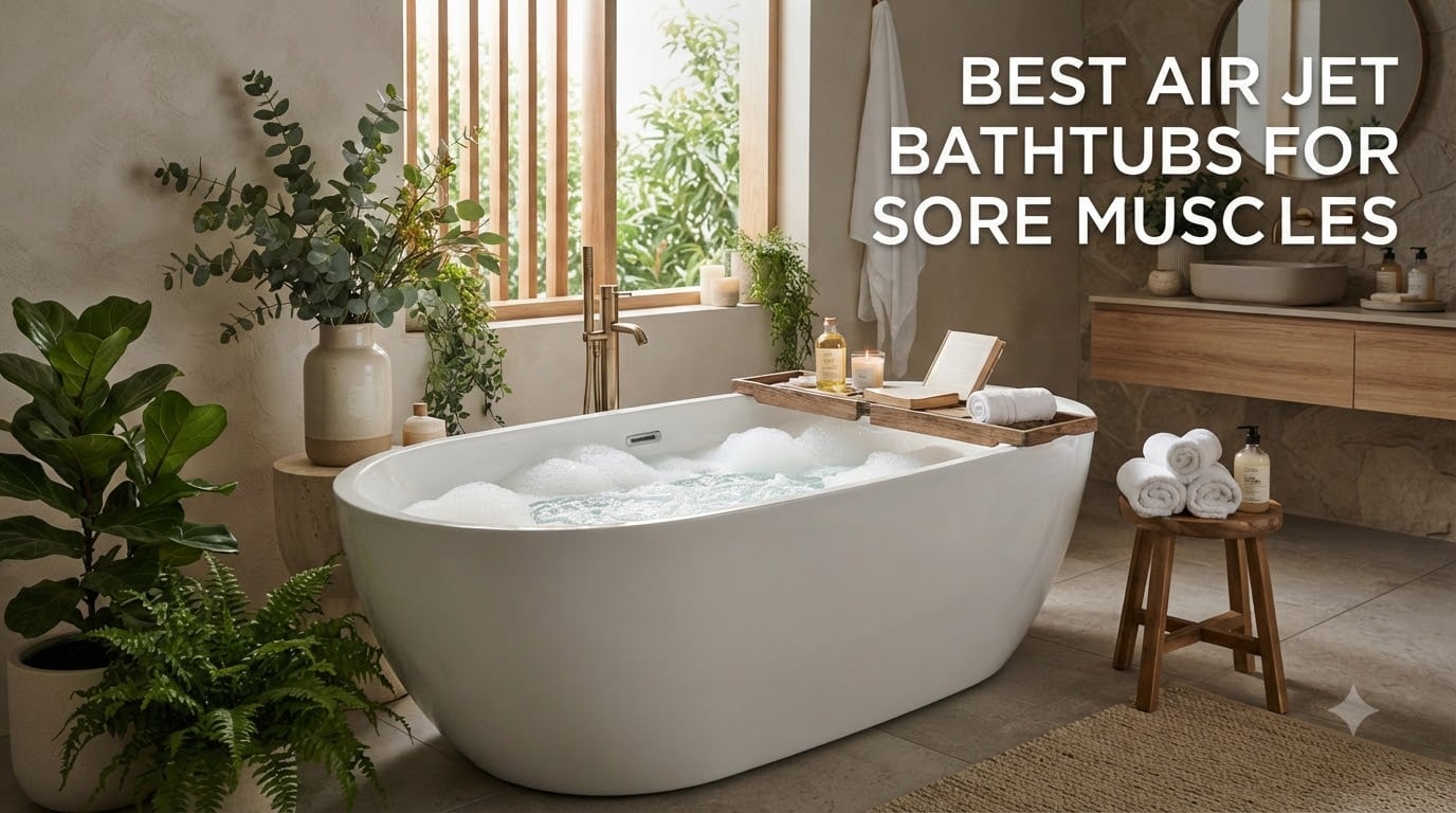 best air jet bathtubs for sore muscles