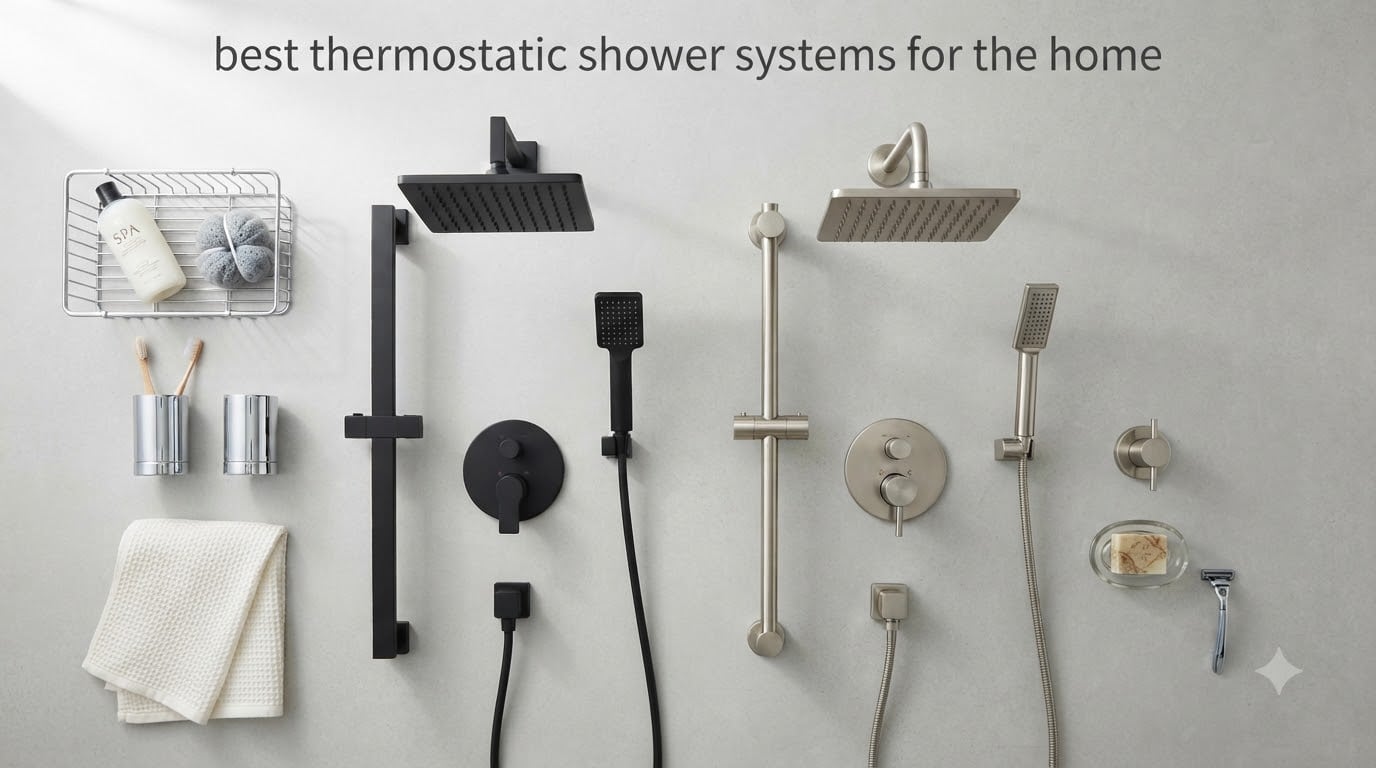 best thermostatic shower systems for the home