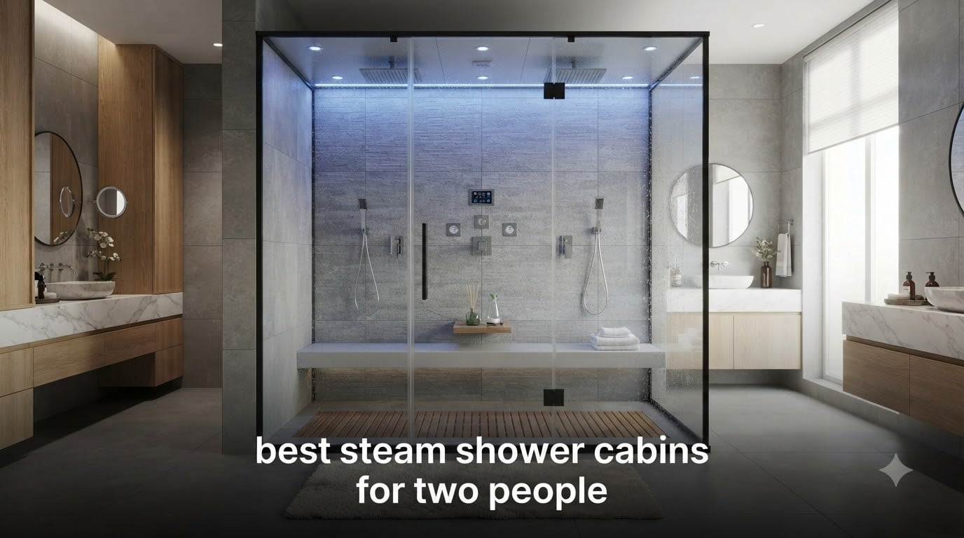 best steam shower cabins for two people