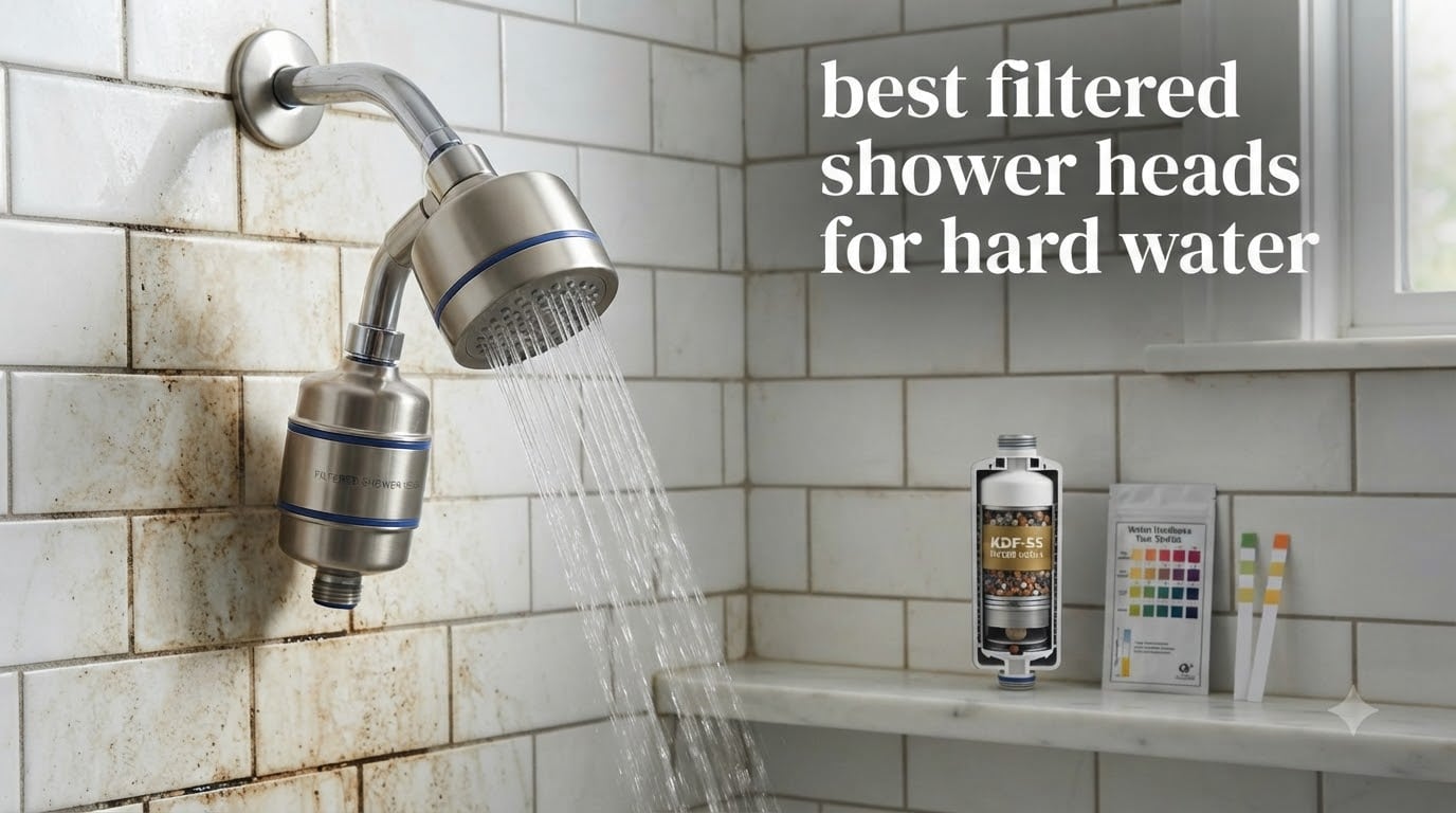 best filtered shower heads for hard water