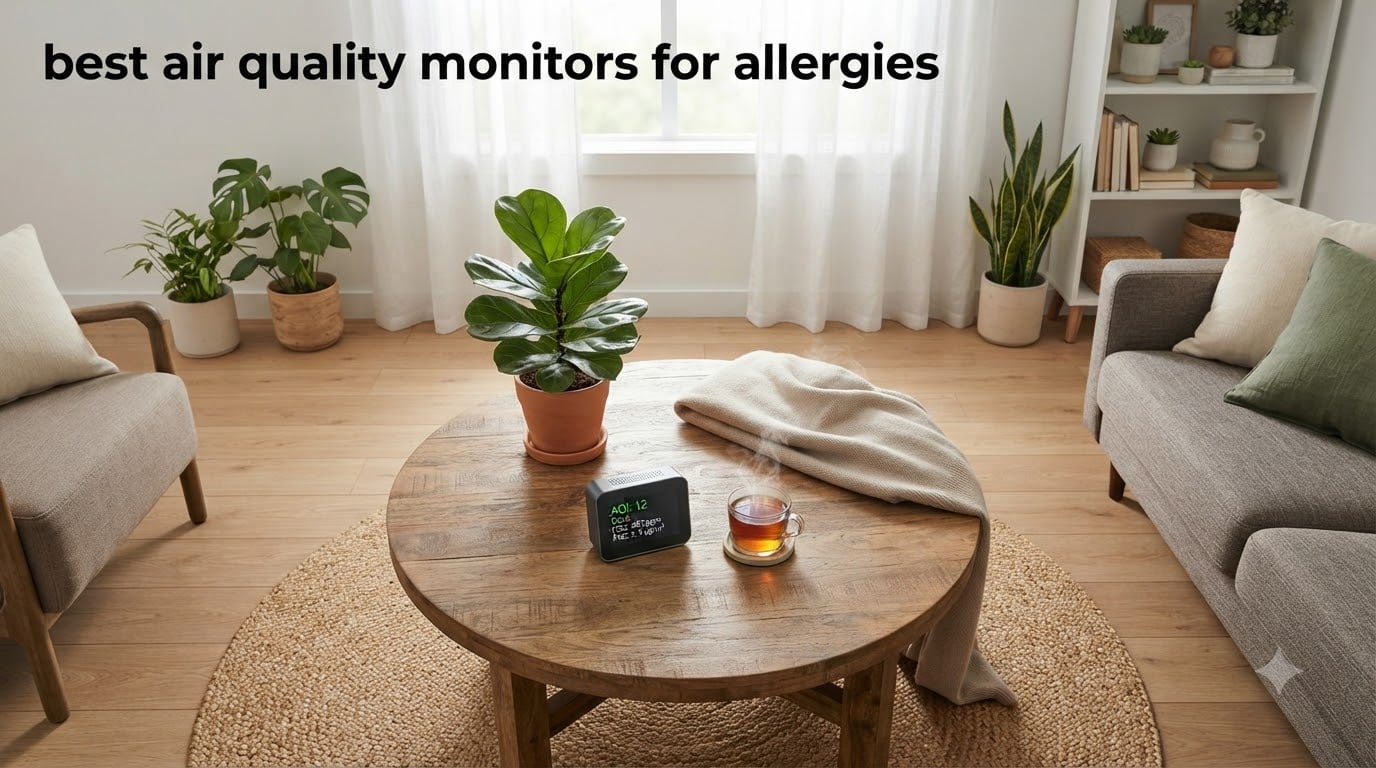 best air quality monitors for allergies
