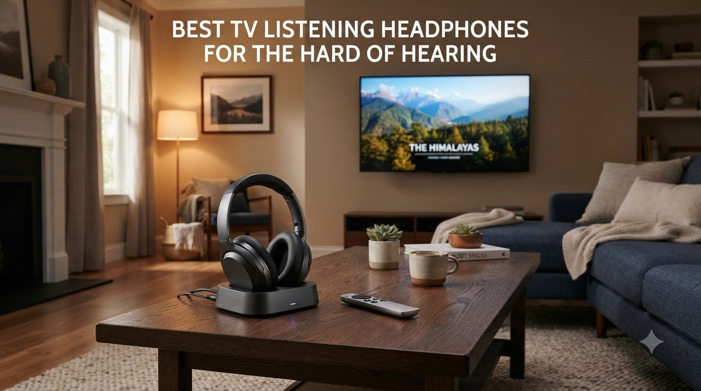 best tv listening headphones for the hard of hearing