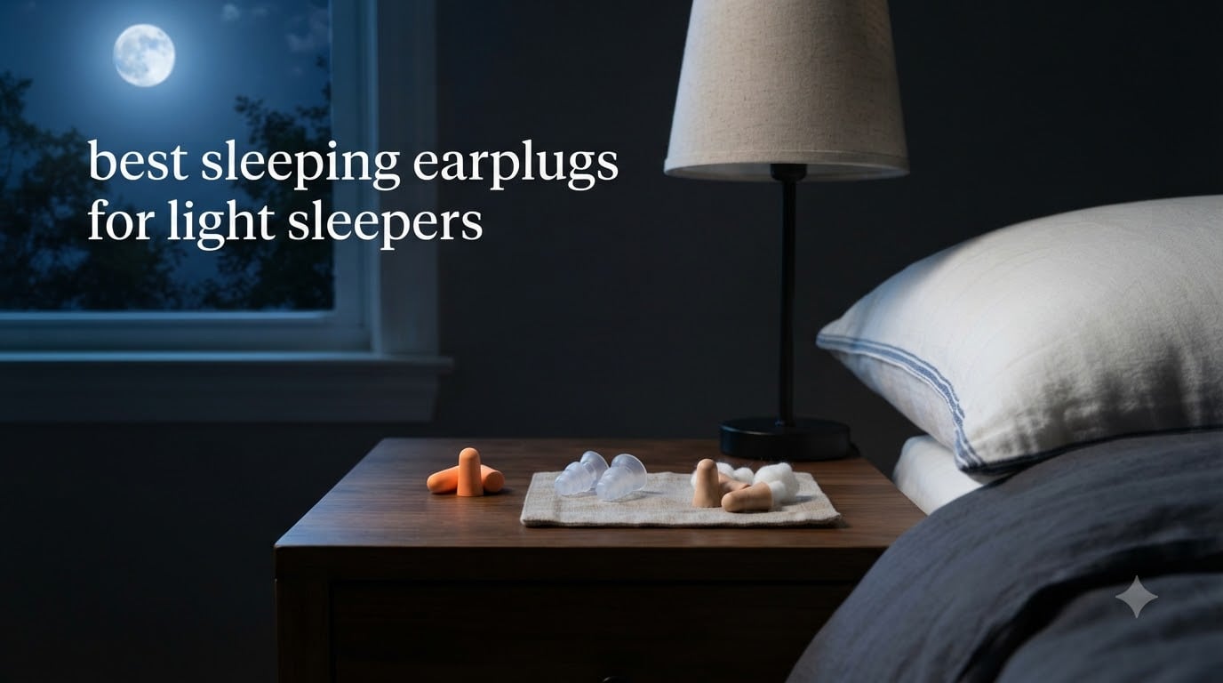 best sleeping earplugs for light sleepers