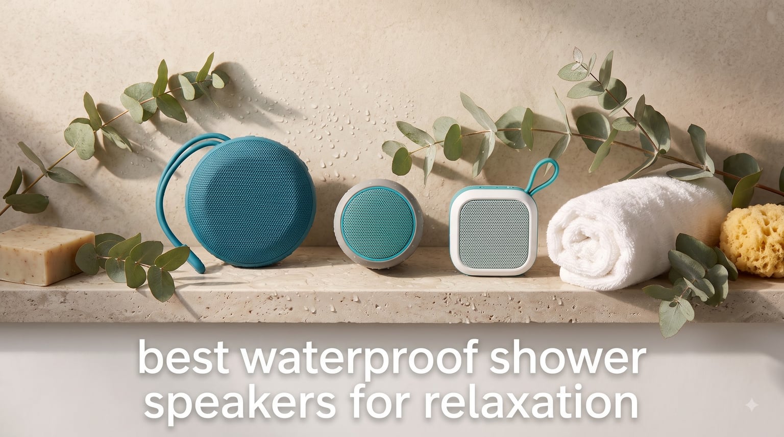 best waterproof shower speakers for relaxation
